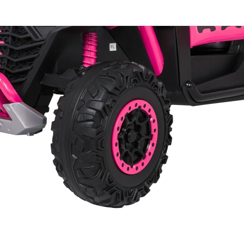 Pojazd Elektryczny RACING Road 2000 4x120W – Różowy JL218.ROZ